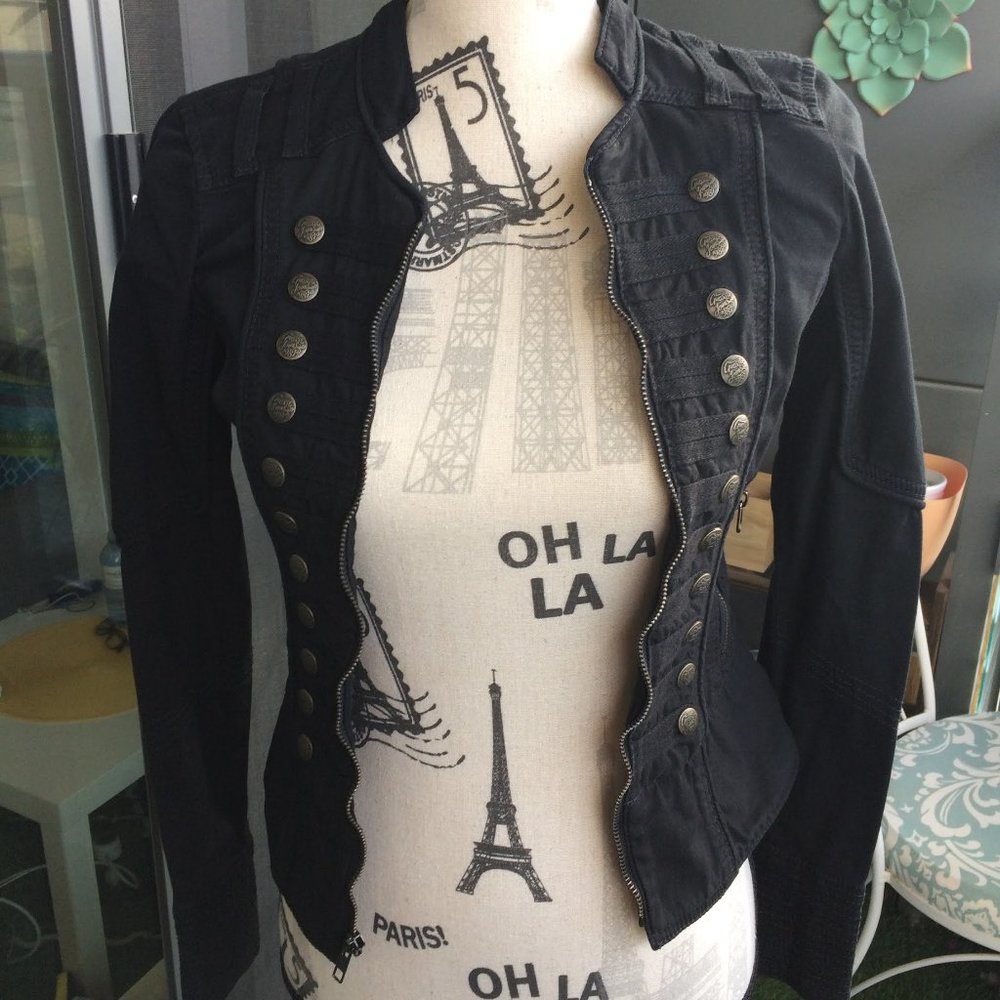 Guess Crop Denim Jacket - XS